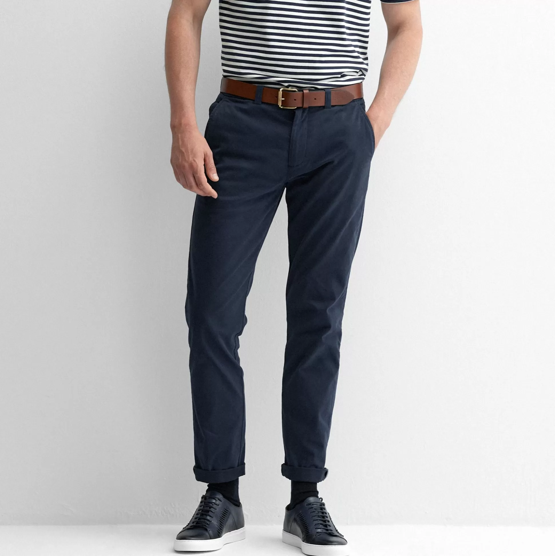 Oliver Sweeney Trousers^Besterios Navy