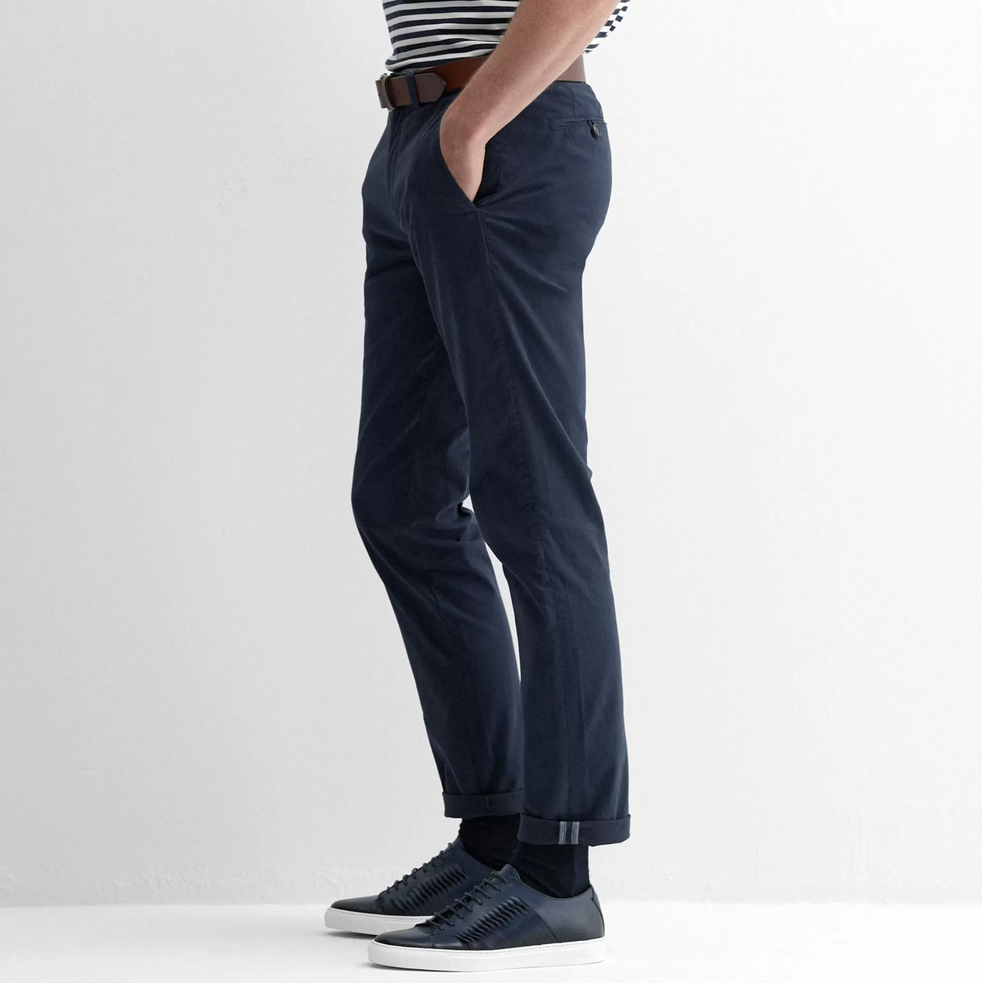 Oliver Sweeney Trousers^Besterios Navy