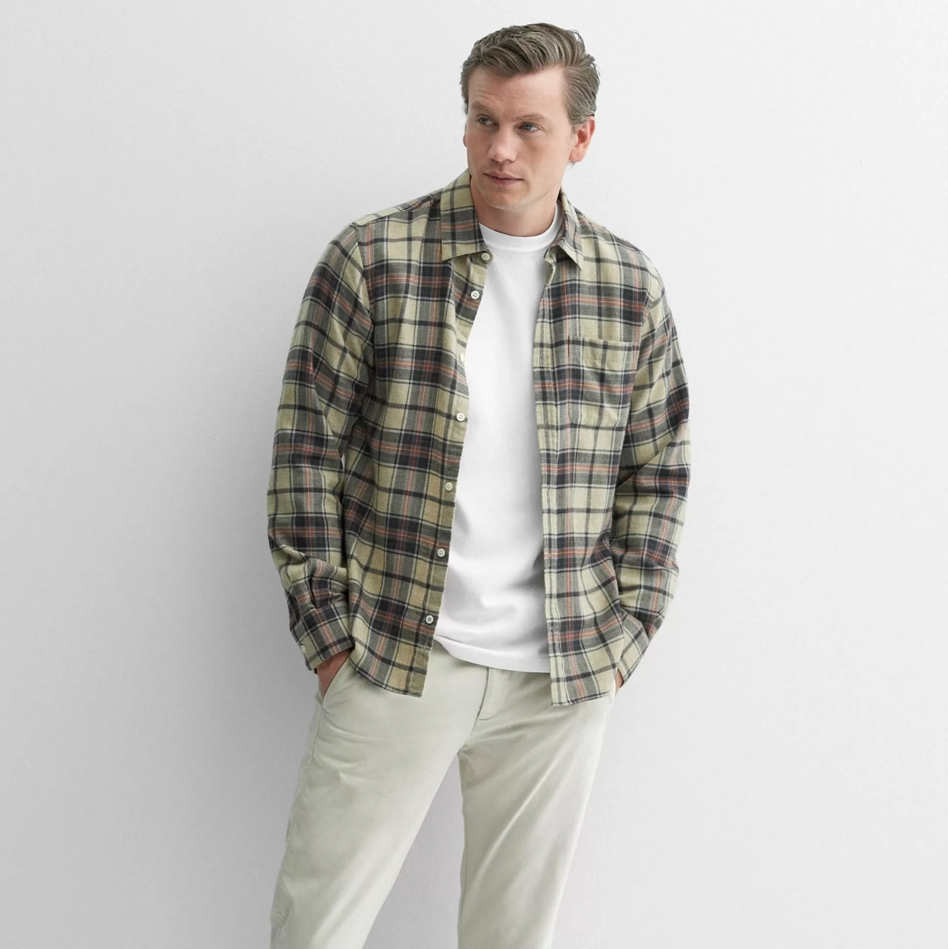 Oliver Sweeney Shirts^Censo Stone Check