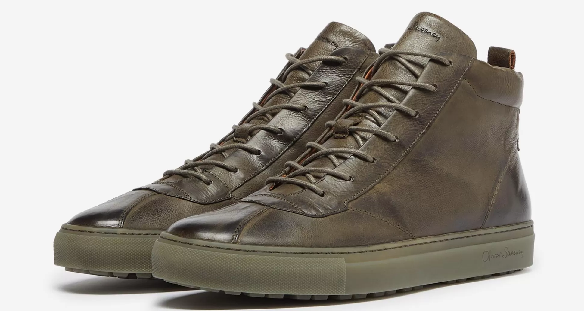 Oliver Sweeney Trainers^Defeza Khaki