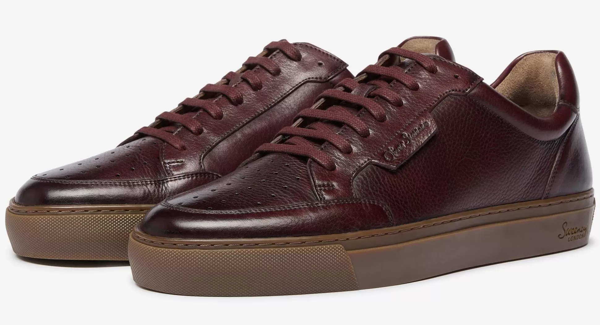 Oliver Sweeney Trainers^Edwalton Burgundy