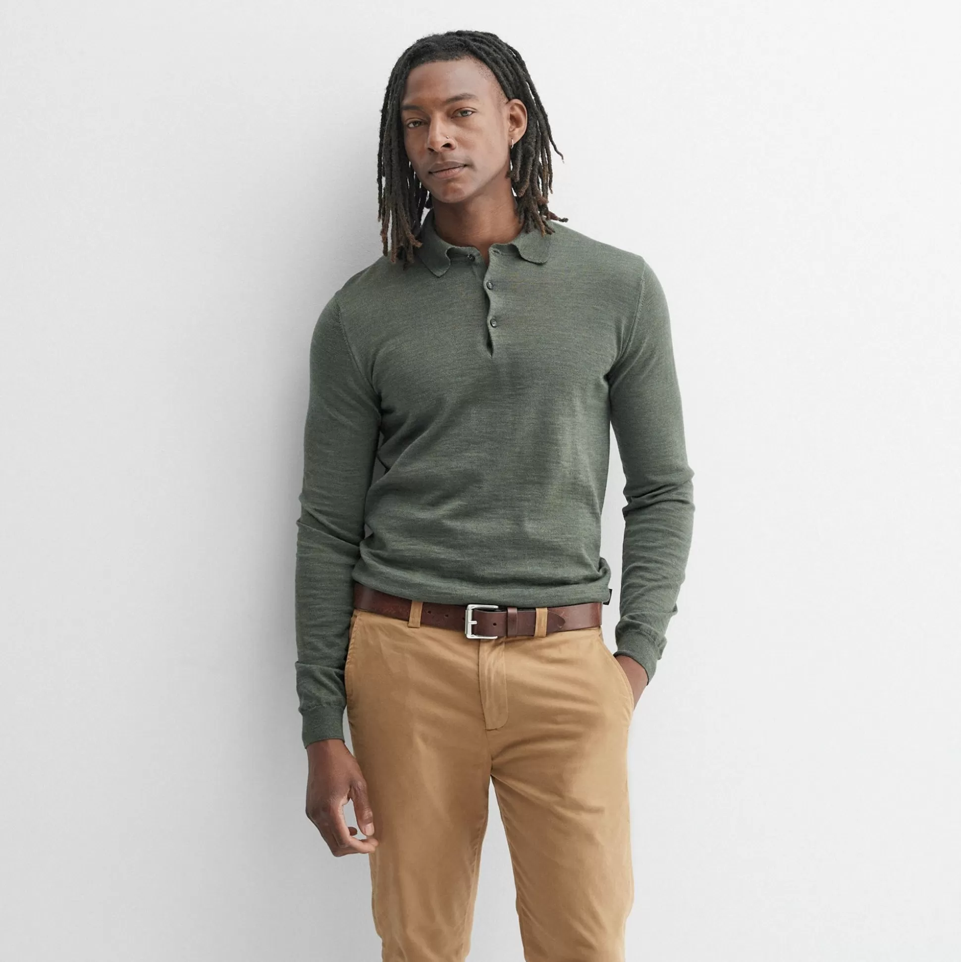 Oliver Sweeney Knitwear^Sulby Khaki