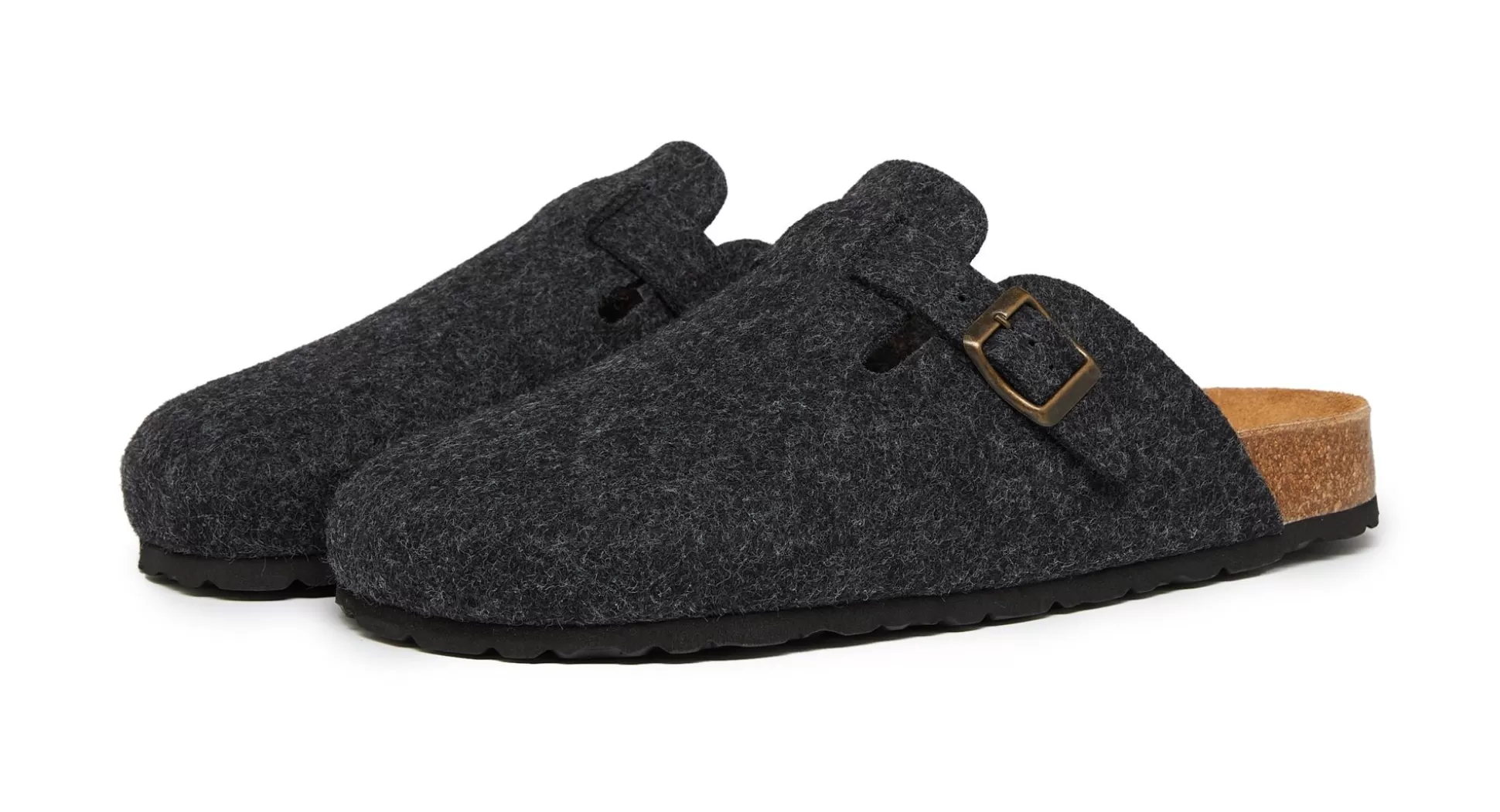 Oliver Sweeney Slippers^Valadares Charcoal